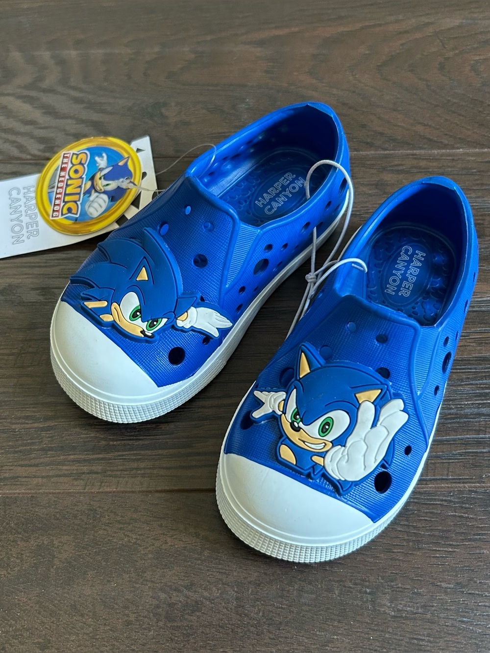 Harper Canyon Sonic the Hedgehog Water Shoe Size 5